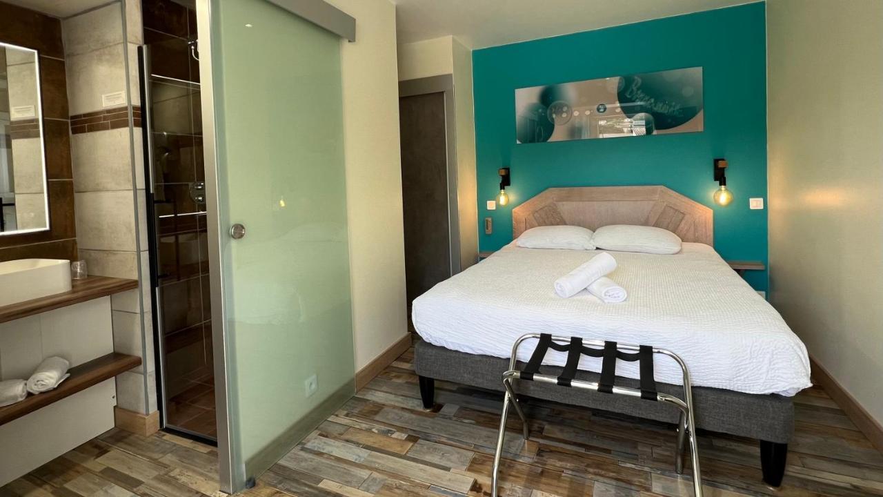 Logis Hotel Restaurant Bellevue Saint-Martin-dʼArdèche Εξωτερικό φωτογραφία